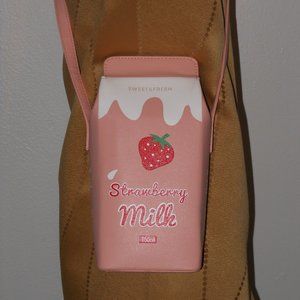 Strawberry Milk Clutch Bag
